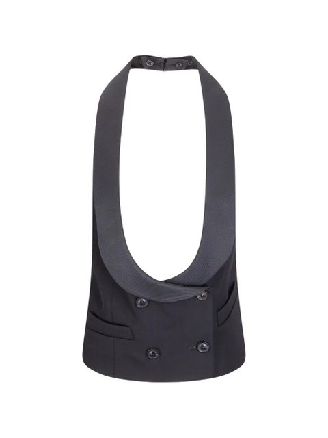 Maison Margiela double-breasted waistcoat - Black - zdjęcie produktu nr 1