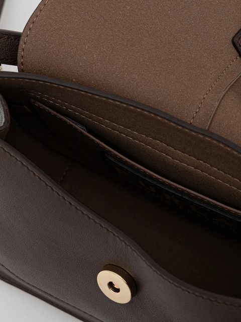 Furla torebka skórzana kolor brązowy WB01032.BX2045.4284S