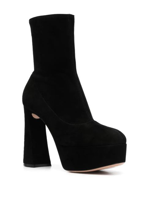 Gianvito Rossi Riccam 120mm platform boots - Black