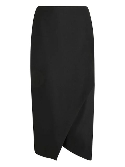 Alexander McQueen front-slit midi skirt - Black - zdjęcie produktu nr 1