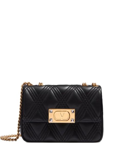 Valentino Garavani small Quiltie 67 shoulder bag - Black