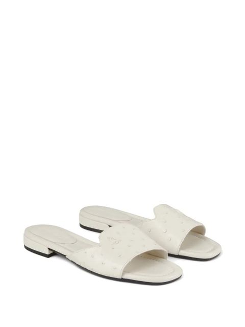 Jimmy Choo Dina slides - Neutrals
