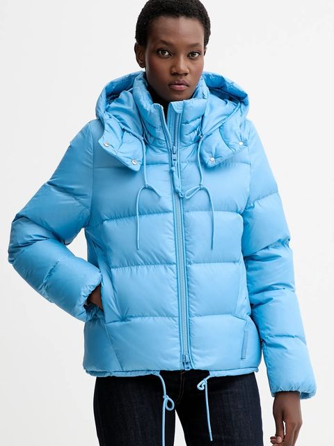 Marc O'Polo kurtka puchowa kolor niebieski zimowa 5000006294