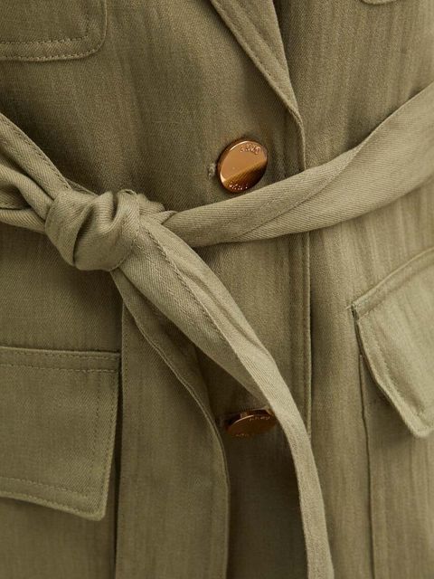 Dkny marynarka damska kolor zielony jednorzędowa gładka P4DCTX65