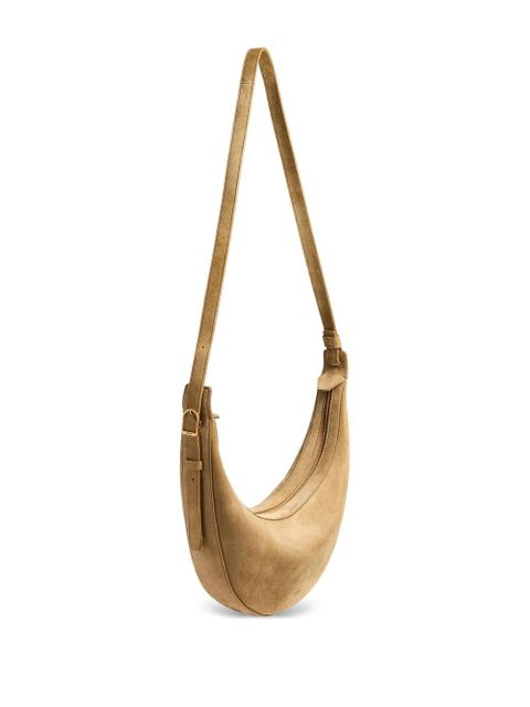 KHAITE mall Augustina crescent zip-top shoulder bag - Neutrals - zdjęcie produktu nr 2