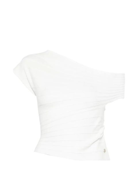 TWINSET draped top - White - zdjęcie produktu nr 1