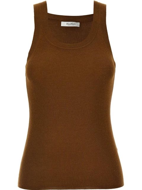 Max Mara Eliadi tank top - Brown - zdjęcie produktu nr 1