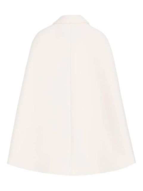Valentino Garavani velvet cape - Neutrals