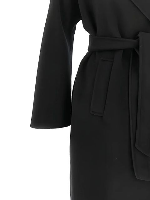 Weekend Max Mara notched belted coat - Black - zdjęcie produktu nr 2