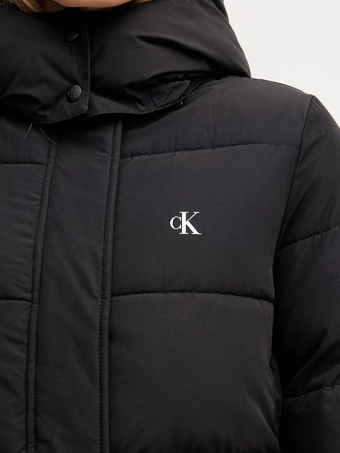 Calvin Klein Jeans kurtka kolor czarny przejściowa LV047D512G