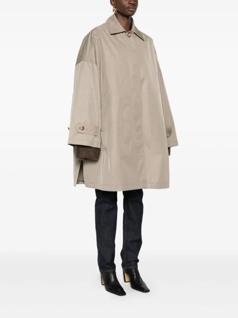 TOTEME drop-shoulder trench coat - Neutrals