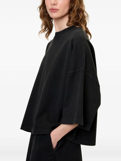 American Vintage loose-fitting round-neck T-shirt - Black