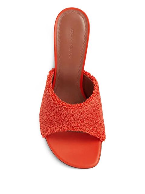 Amina Muaddi 90mm Taylor sculpted-heel sandals - Orange - zdjęcie produktu nr 2