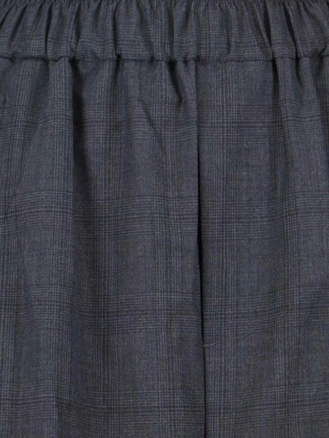 The Frankie Shop Baxter plaid trousers - Grey