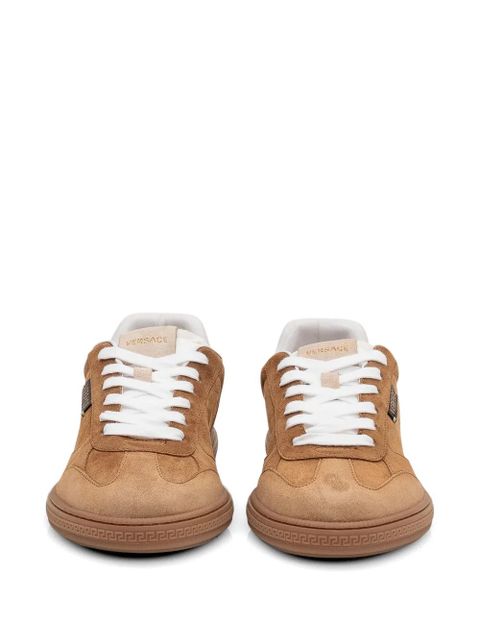 Versace suede low-top sneakers - Brown