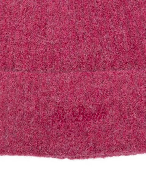 MC2 Saint Barth logo-embroidered beanie - Pink