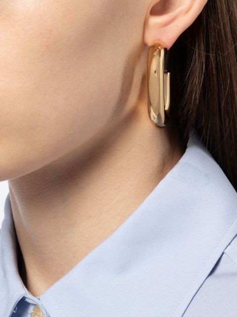 Rabanne XL Link hoop earrings - Gold - zdjęcie produktu nr 2