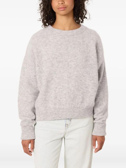 American Vintage Vitow ribbed boat-neck sweater - Grey