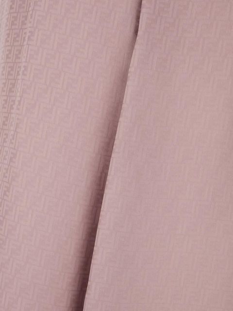 FENDI monogram-pattern skirt - Pink