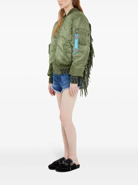 Alanui x Alpha Industries bomber jacket - Green