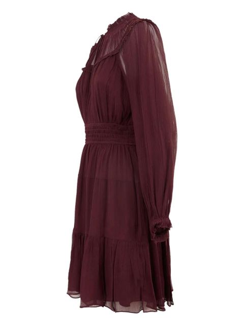 Ulla Johnson Ava silk mini dress - Red