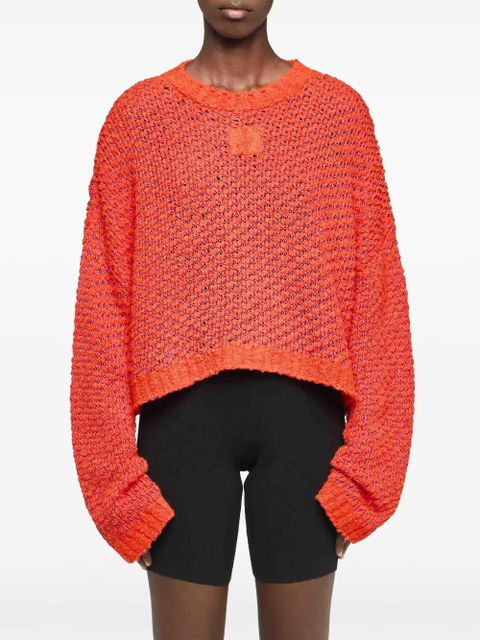 JW Anderson logo patch jumper - Orange