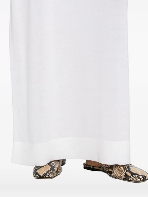 TOTEME merino knit maxi dress - Neutrals