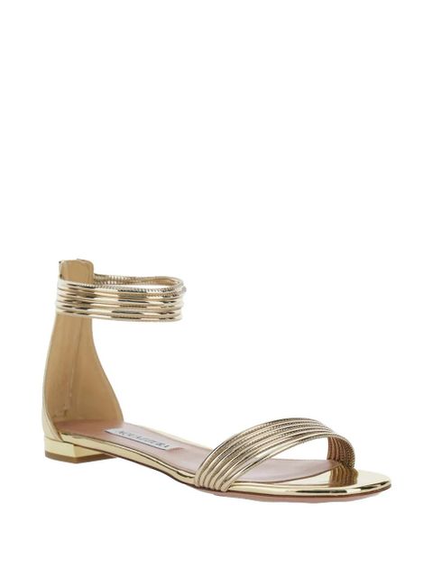 Aquazzura Sway sandals - Gold - zdjęcie produktu nr 2