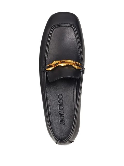 Jimmy Choo Diamond Tilda 15mm loafers - Black - zdjęcie produktu nr 2