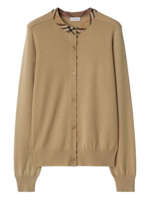 Burberry wool cardigan - Brown - zdjęcie produktu nr 1