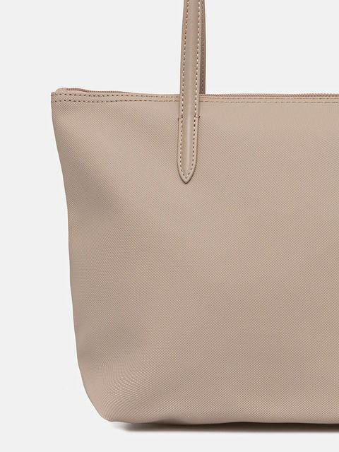 Lacoste torebka kolor beżowy NF2037PK