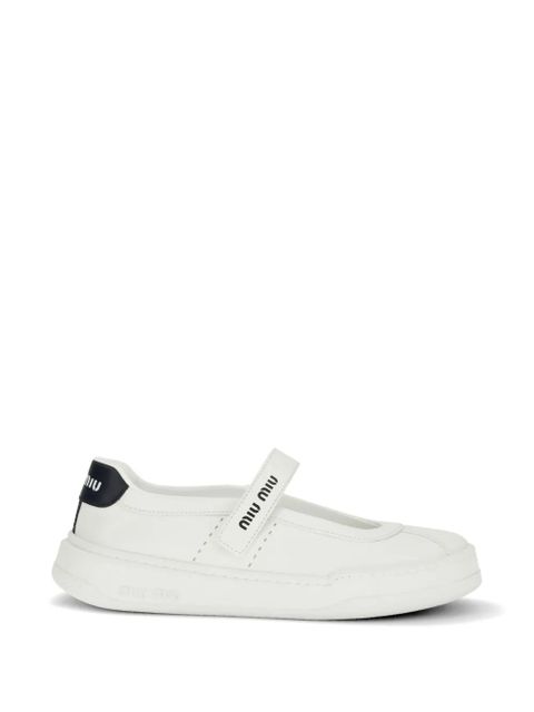 Miu Miu mary jane ballet flats - White - zdjęcie produktu nr 1