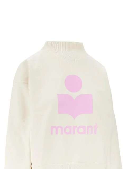 MARANT ÉTOILE Moby logo-detail sweatshirt - Neutrals - zdjęcie produktu nr 2