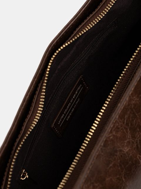 United Colors of Benetton torebka kolor brązowy 66EYDY08T - zdjęcie produktu nr 2