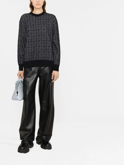 Givenchy 4G jacquard-knit jumper - Black