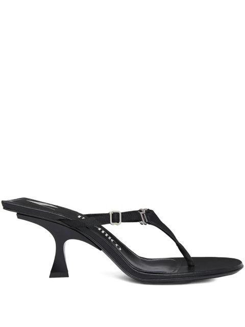 The Attico 65mm thong sandals - Black - zdjęcie produktu nr 1