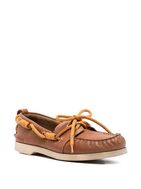 Golden Goose lace-up leather loafers - Brown - zdjęcie produktu nr 2