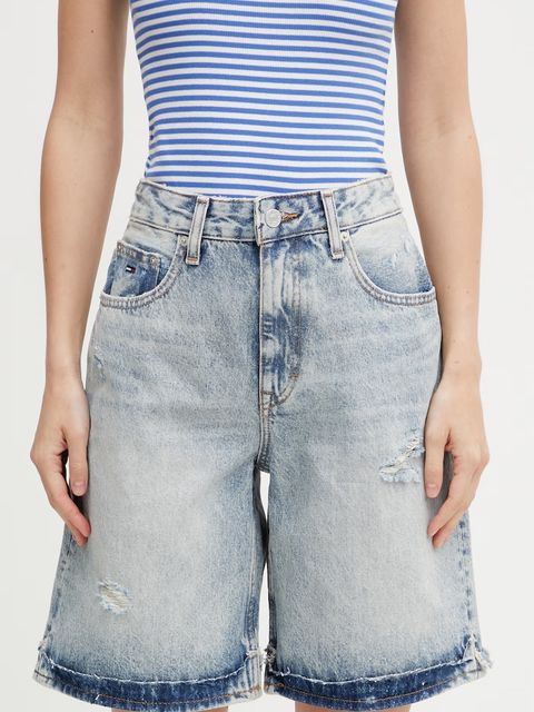 Tommy Jeans szorty damskie jeansowe - zdjęcie produktu nr 1