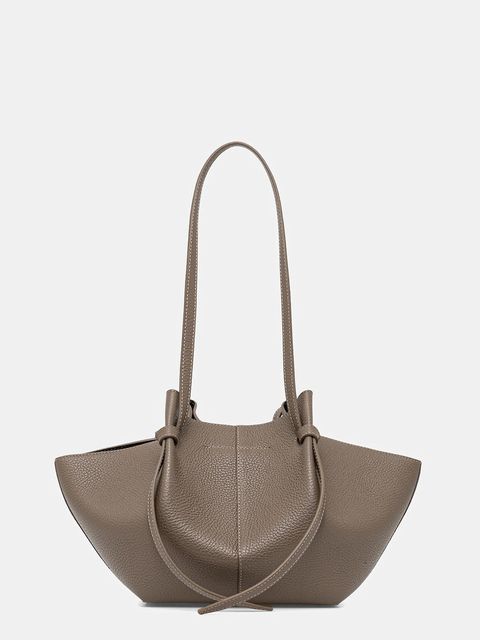 Yuzefi torebka skórzana MOCHI kolor beżowy YUZSS25-HB-MO-L052 - zdjęcie produktu nr 1