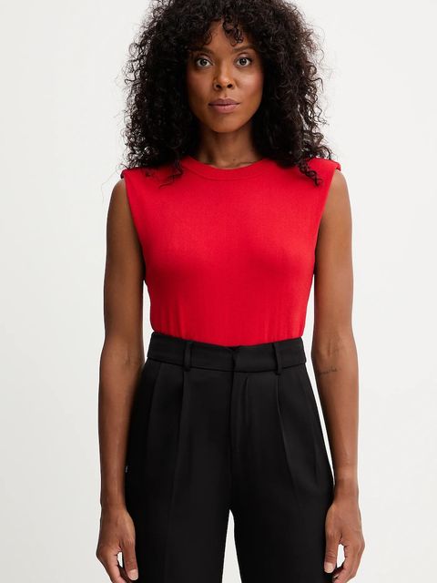 Morgan top damskie kolor czerwony MRANA - zdjęcie produktu nr 1