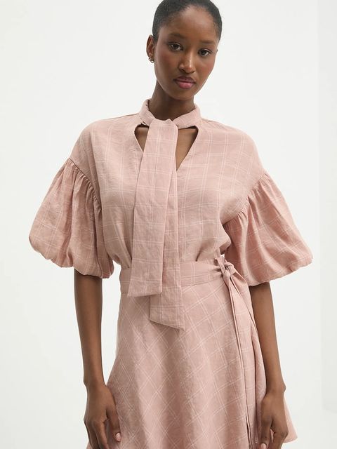 Answear.LAB koszula damskie kolor różowy regular - zdjęcie produktu nr 1