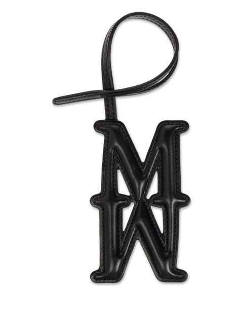 Max Mara logo bag charm - Black - zdjęcie produktu nr 2