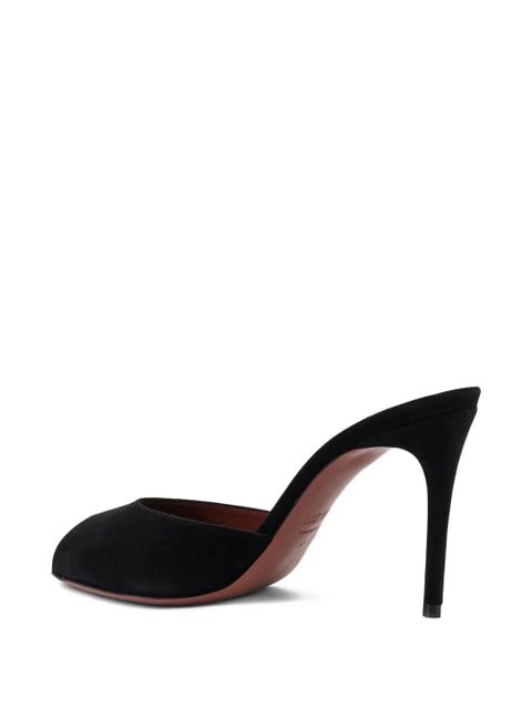Paris Texas black heeled sandals