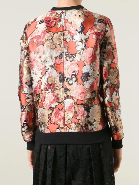 Givenchy floral embroidered sweatshirt - Yellow
