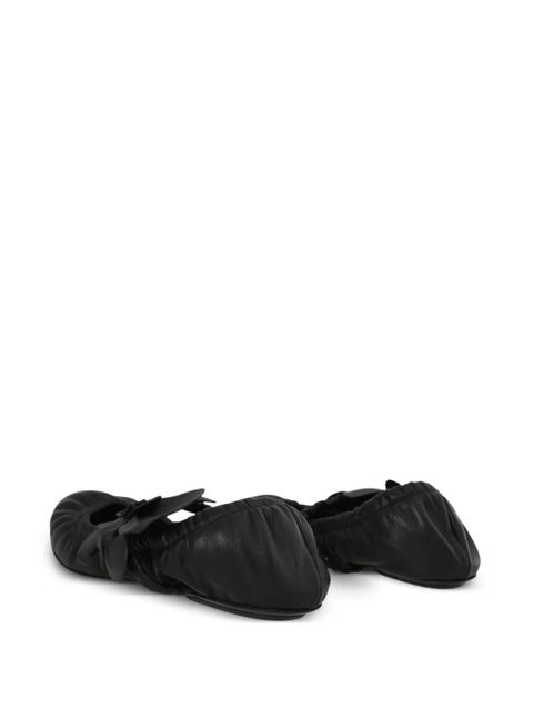 ZIMMERMANN Orchid ballet flats - Black