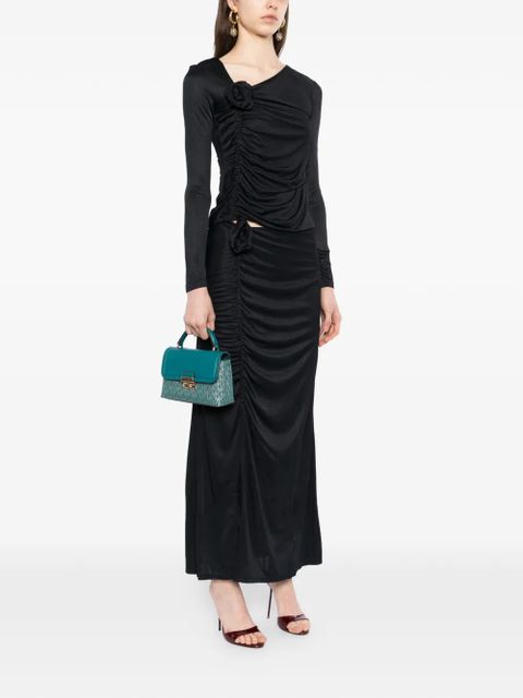 Michael Kors Tribeca signature logo crossbody bag - Blue - zdjęcie produktu nr 2