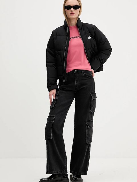 Karl Lagerfeld Jeans t-shirt bawełniany damski kolor pomarańczowy A1W17005 - zdjęcie produktu nr 2