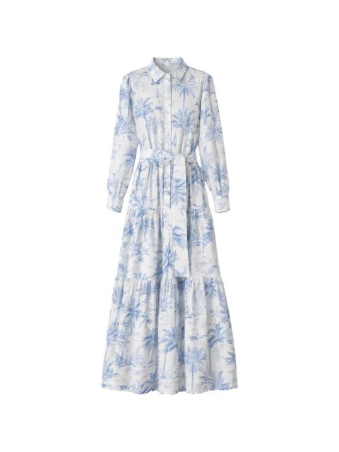 MC2 Saint Barth Jensen belted maxi dress - White - zdjęcie produktu nr 1