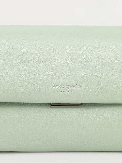 Kate Spade torebka skórzana kolor zielony KF844