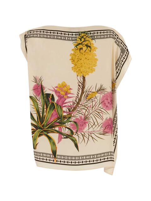 Blumarine printed top - Neutrals - zdjęcie produktu nr 2